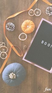 かぼちゃとドライオレンジ