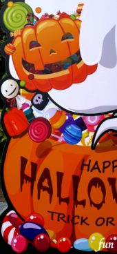 ポップなハロウィンボード