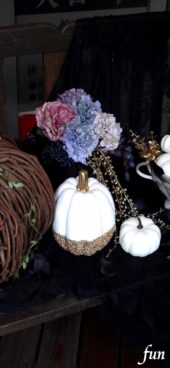 ハロウィンの飾り