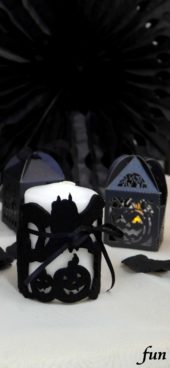 ハロウィンのキャンドルホルダー