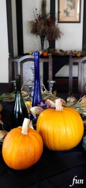 ハロウィンの飾り