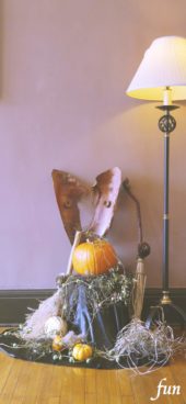 ハロウィンの飾り