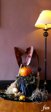 ハロウィンの飾り