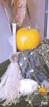 ハロウィンの飾り