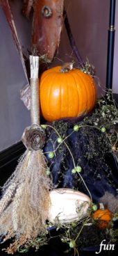 ハロウィンの飾り