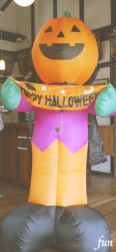 ビッグジャックオーランタン人形