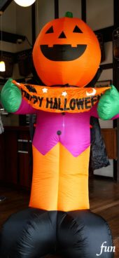 ビッグジャックオーランタン人形