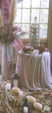 ハロウィンのイメージディスプレイスペース