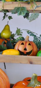 ハロウィンの笑うかぼちゃ