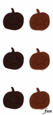 カボチャ型のチョコレート