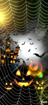 ホラーな城と蜘蛛の巣