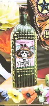 ガイコツのボトル