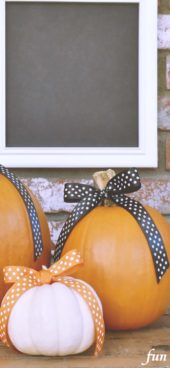 リボンとかぼちゃ