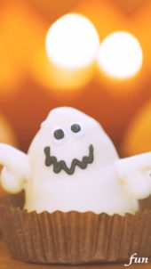 ハロウィンお化けのスィーツ