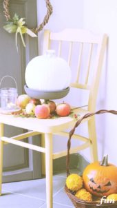 部屋のハロウィン飾り