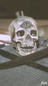 三ツ目のドクロ