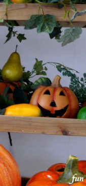 かぼちゃのハロウィン飾り