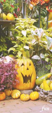 笑うハロウィンかぼちゃ