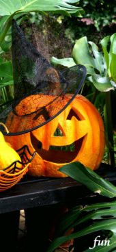 笑うハロウィンかぼちゃ