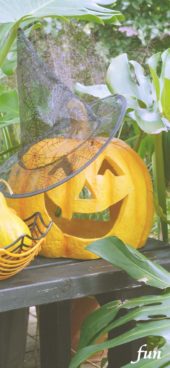 笑うハロウィンかぼちゃ