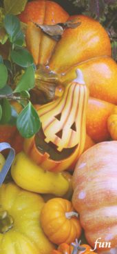 笑うハロウィンかぼちゃ