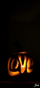 かぼちゃのランタン（LOVE）