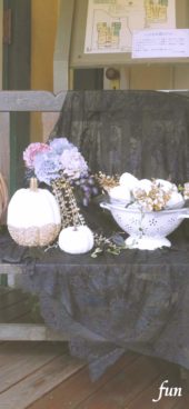 落ち着いたハロウィンの飾り