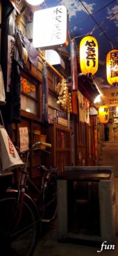 昭和レトロな町並み