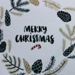 iPhone8・7・6・6SPlusのロック画面等のシンプルなクリスマスの無料壁紙配信中