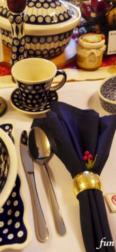 クリスマスのテーブル