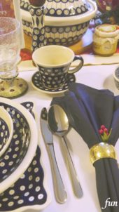 クリスマスのテーブル