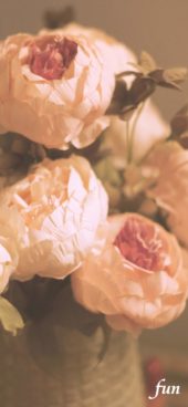 優しくて暖かい色の花