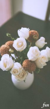 秋に似合う色の花