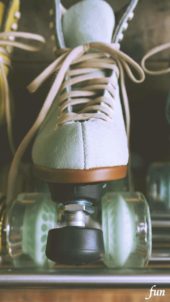 レトロなローラースケート