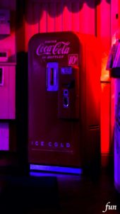 レトロな販売機