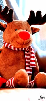 トナカイのぬいぐるみ