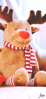 トナカイのぬいぐるみ