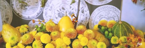 秋のディスプレイ