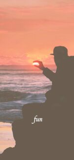 海のサンセット