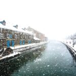 北海道の雪景色