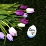 iPad10.2インチロック画面等の春らしいイースターの無料壁紙・待受けを配信中