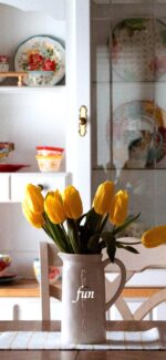 黄色のチューリップ