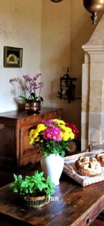 ダイニングの花