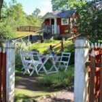 LINEの北欧・スエーデンの風景のプロフィール背景フリー画像を配信中