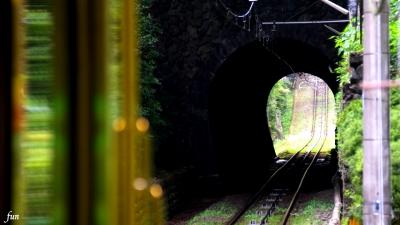登山鉄道の線路