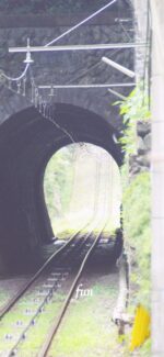 登山鉄道の線路