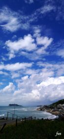 稲村ヶ崎から見た空