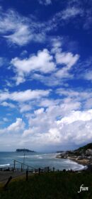 稲村ヶ崎から見た空