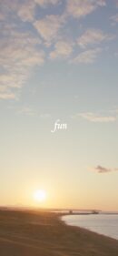 砂丘と海のサンセット