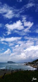 稲村ヶ崎から見た空